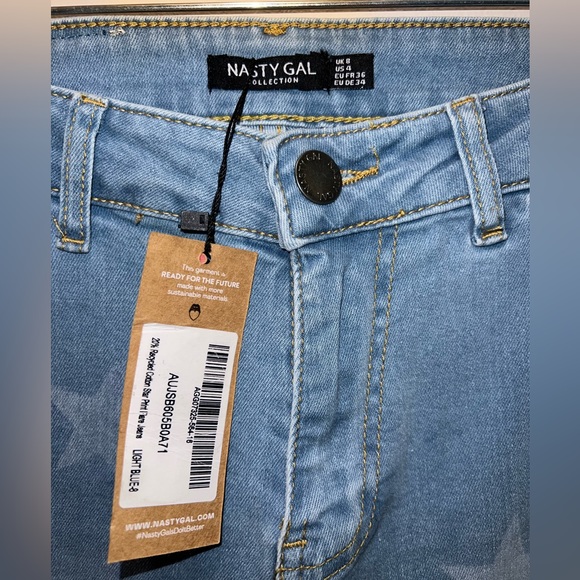 Size 4 Nasty Gal jeans NWT - Picture 2 of 4